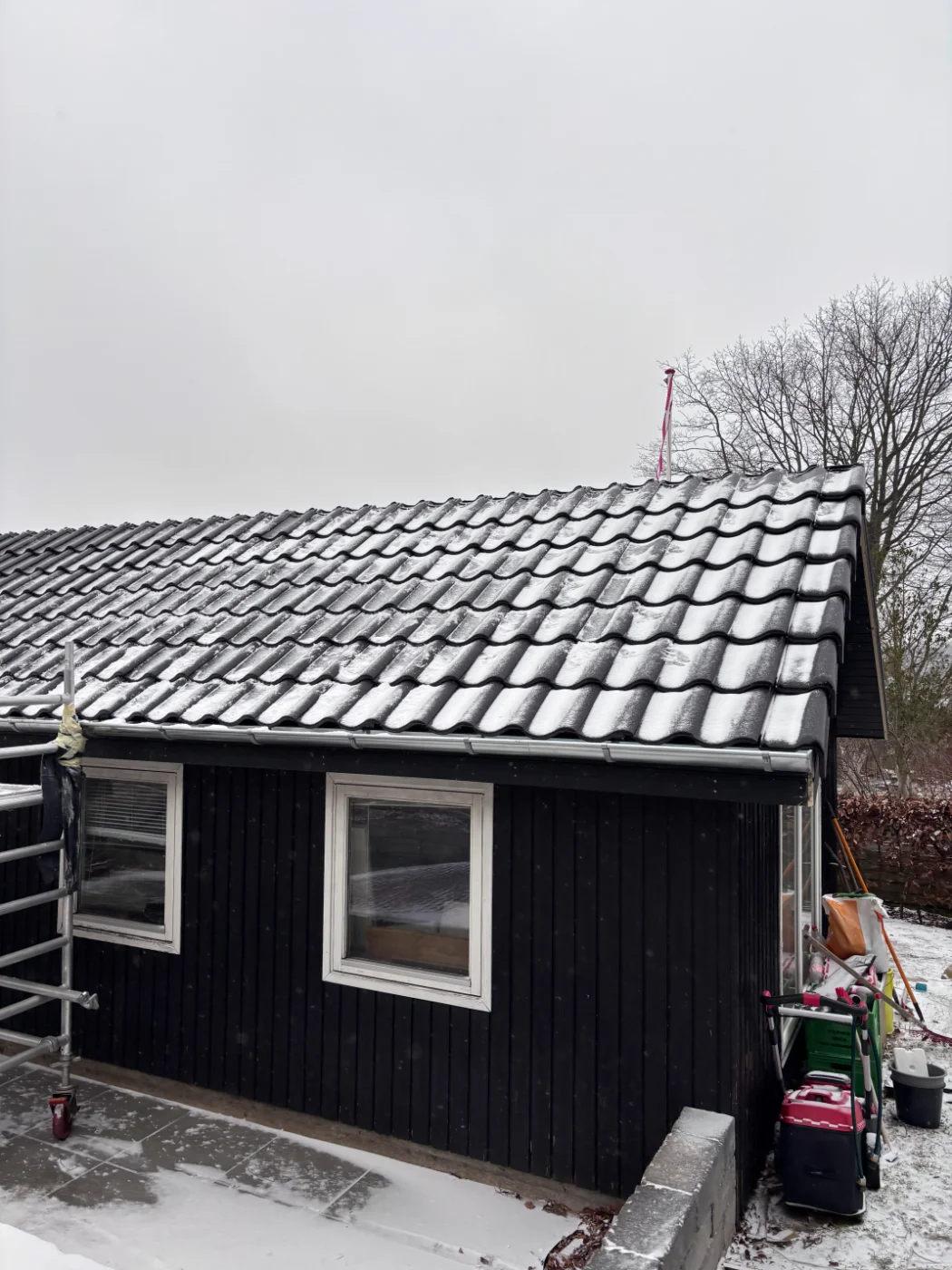 Hus med nyt tegltag lagt om fra bunden